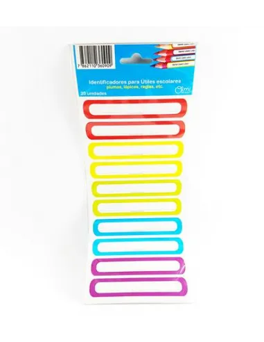 MEMBRETE IDENTIFICADOR PARA UTILES X 20 STAND 360909