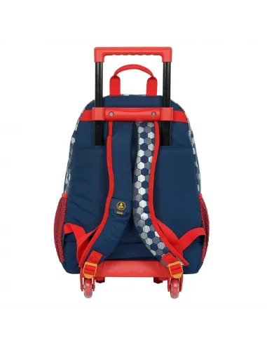 MOCHILA VASARI GOL C/RUEDAS AZUL VWE177291-AZ