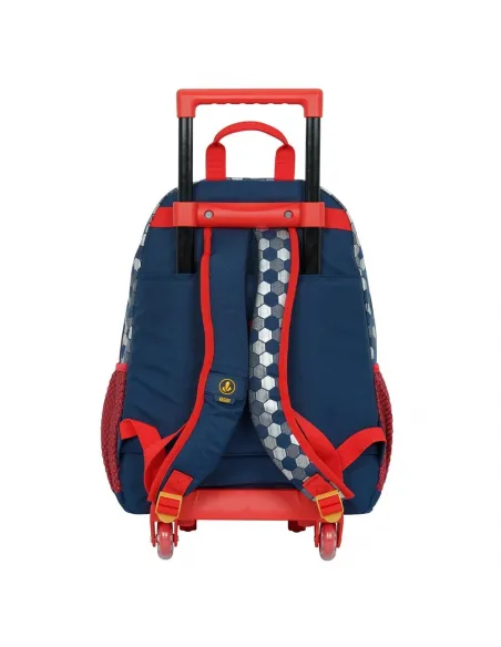 MOCHILA VASARI GOL C/RUEDAS AZUL VWE177291-AZ