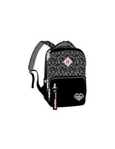 MOCHILA LONDON BLACK SHAPES LMM202537-NG