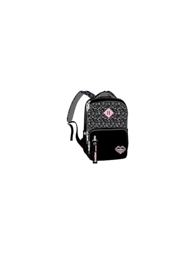 MOCHILA LONDON BLACK SHAPES LMM202537-NG