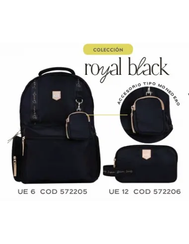 MOCHILA KIUT ROYAL BLACK (572205)