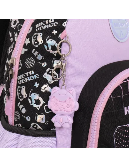 MOCHILA ESCOLAR MOZIONI NEGRO MME178178-NG