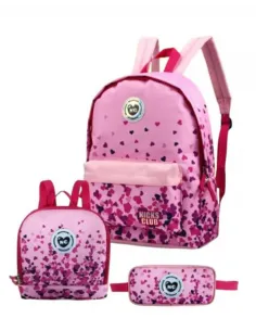 MOCHILA NICKSCLUB ROSADACARTUCHERALONCHERA SPATU-13