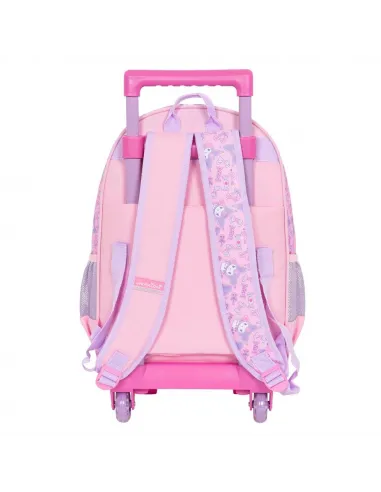 MOCHILA CON RUEDAS ESCOLAR KUROMI ROSADO DWE178334-RS