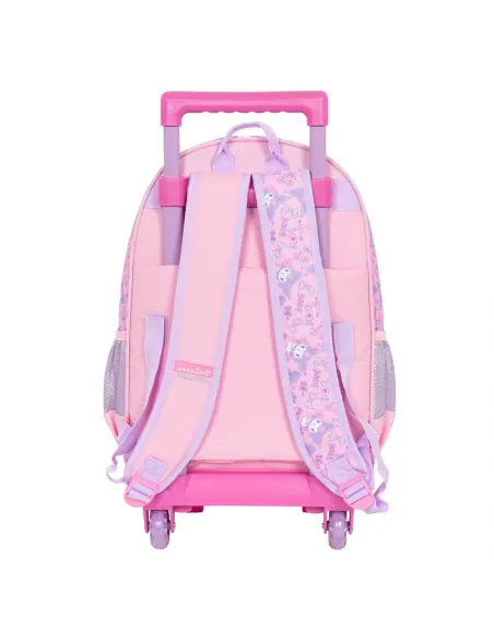 MOCHILA CON RUEDAS ESCOLAR KUROMI ROSADO DWE178334-RS