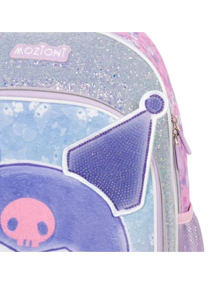 MOCHILA CON RUEDAS ESCOLAR KUROMI ROSADO DWE178334-RS