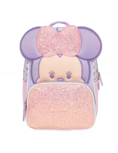 MOCHILA PRE ESCOLAR MINNIE ROSADO DMP178363-RS