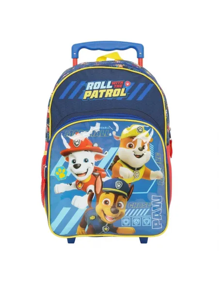 MOCHILA CON RUEDAS ESCOLAR PAW PATROL EWE176766-AZ