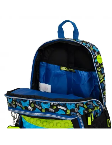 MOCHILA ESCOLAR VASARI NEGRO VME178324-NG