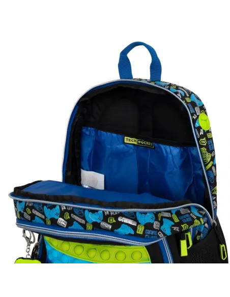 MOCHILA ESCOLAR VASARI NEGRO VME178324-NG