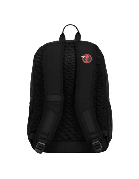 MOCHILA ESCOLAR DEADPOOL CLASSIC YA CON BOLSILLO PARA LAPTOP NEGRO DME178913-NG