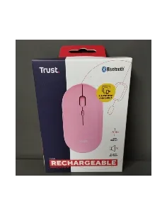 MOUSE TRUST BLUETOOTH 24125 ROSADO