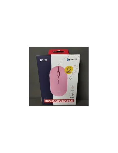 MOUSE TRUST BLUETOOTH 24125 ROSADO