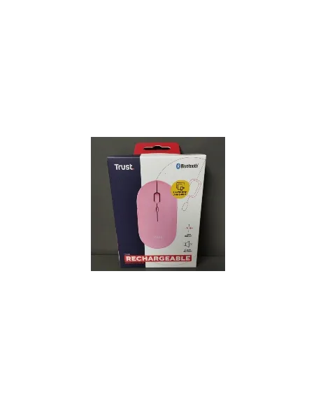 MOUSE TRUST BLUETOOTH 24125 ROSADO