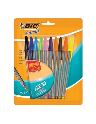 BOLIG BIC INTENSO 1.6 BLS. X10 COLORES 977876
