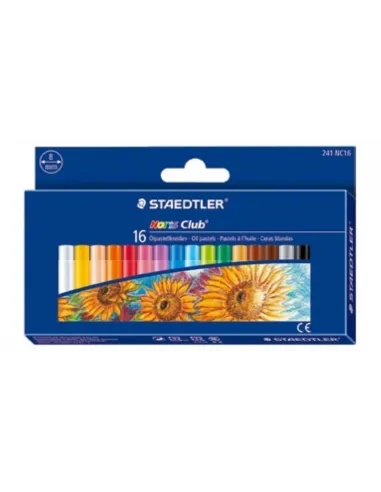 OLEO PASTEL STAEDTLER X 16 COLORES NC16