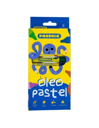 OLEO PASTEL PASSOLA X 12 COLORES