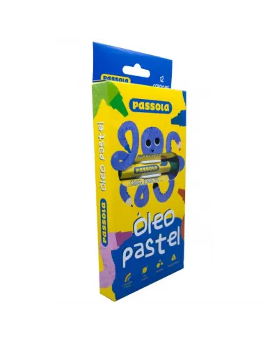 OLEO PASTEL PASSOLA X 12 COLORES