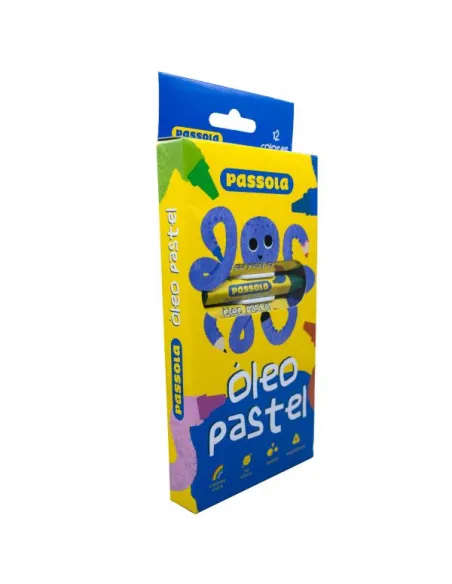 OLEO PASTEL PASSOLA X 12 COLORES