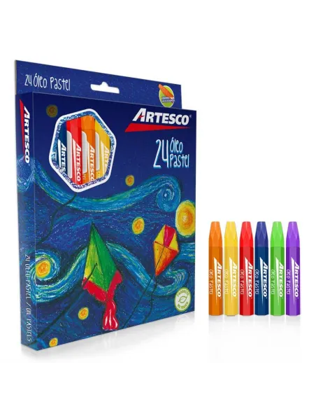 OLEO PASTEL ARTESCO JUMBO X 24 UNDS