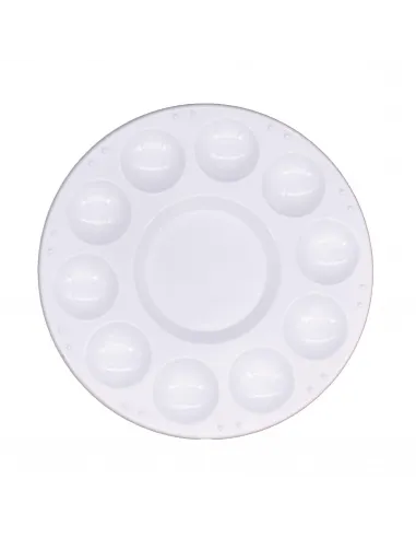 PALETA DE PINTURA PASSOLA REDOND 10 HUECOS 17CM