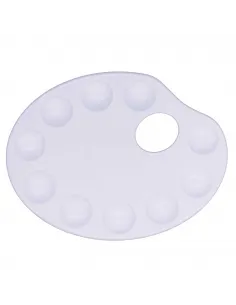 PALETA DE PINTURA PASSOLA 10 HUECOS 23X17 CM