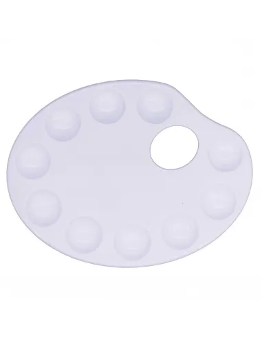 PALETA DE PINTURA PASSOLA 10 HUECOS 23X17 CM