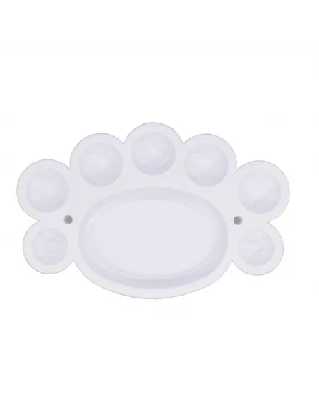 PALETA DE PINTURA PASSOLA 7 HUECOS 15X10 CM