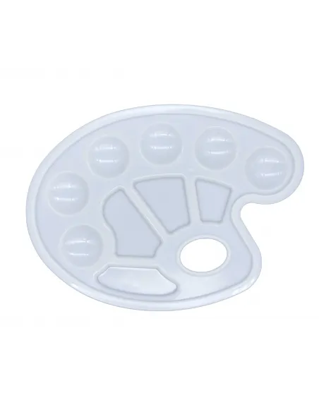 PALETA DE PINTURA PASSOLA OVAL 6 HUECOS 23X16CM