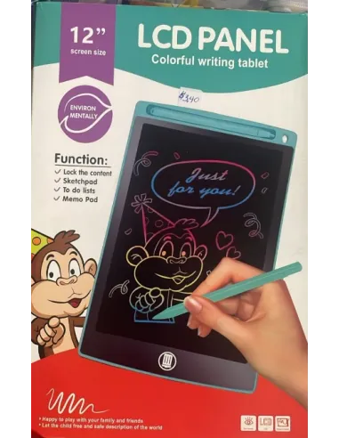 PANEL PIZARRA MAGICA RA PARA DIBUJAR 12 PLG