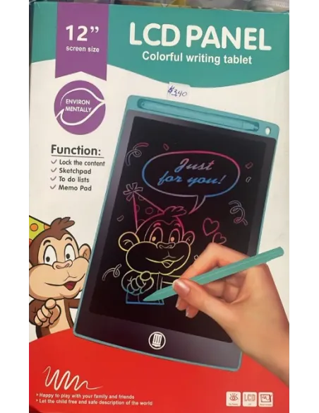 PANEL PIZARRA MAGICA RA PARA DIBUJAR 12 PLG