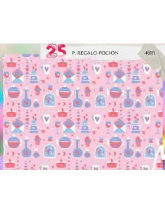 PAPEL REGALO 50X70 POCION R. 46111