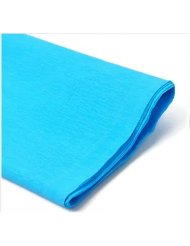 PAPEL CREPE PASSOLA 50X200CM TURQUESA