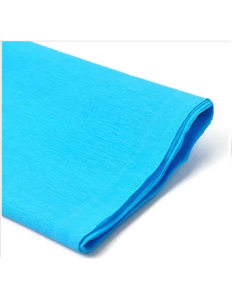 PAPEL CREPE PASSOLA 50X200CM TURQUESA