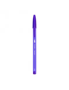 BOLIG BIC P/M CRISTAL FASHION 1.2 MORADO