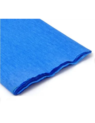 PAPEL CREPE PASSOLA 50X200CM AZUL