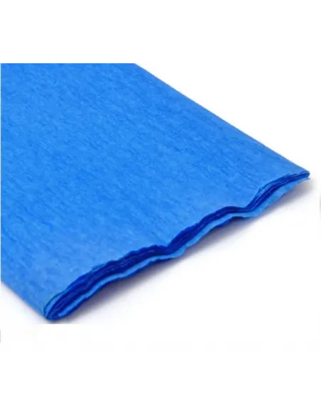 PAPEL CREPE PASSOLA 50X200CM AZUL