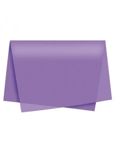 PAPEL SEDA PASSOLA 50X70CM LILA X25
