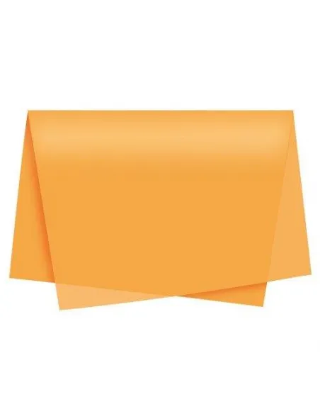 PAPEL SEDA PASSOLA 50X70CM NARANJA X25