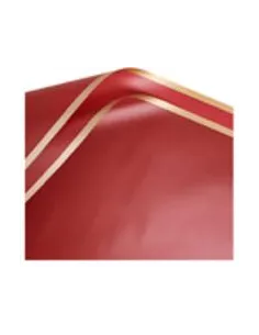 PAPEL PASSOLA COREANO BORGOÑA/FILOS DORADOS 58X58CM A1-BURGUNDY