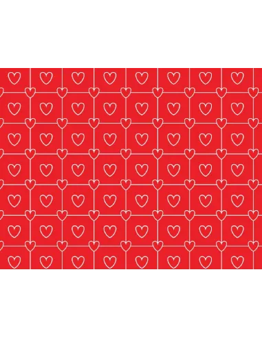PAPEL REGALO 50X70 CORAZON R. 46117