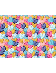 PAPEL REGALO 50X70 DULCES R. 46118