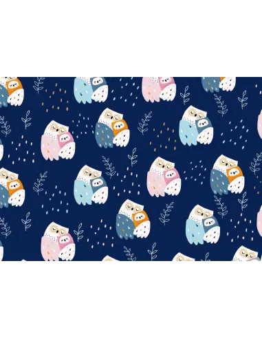PAPEL REGALO 50X70 BUHOS R. 46289