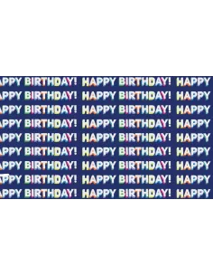 PAPEL REGALO 50X70 HAPPY BIRTHDAY R. 46253