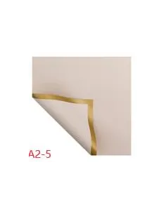 PAPEL PASSOLA COREANO CREMA F.DORADO 58X58CM A2-5