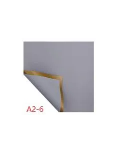 PAPEL PASSOLA COREANO PLOMO F/DORADO 58X58CM A2-6