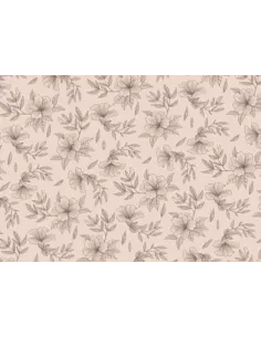 PAPEL REGALO 50X70 ROSAS PASTELES 42228