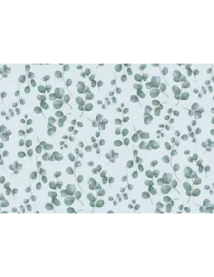 PAPEL REGALO 50X70 HOJAS CELESTES 42229