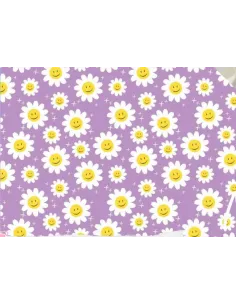 PAPEL REGALO 50X70 MARGARITAS R. 45987